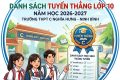 Danh sách học sinh được tuyển thẳng vào lớp 10 THPT năm học 2026-2027