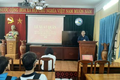 LỄ XUẤT QUÂN ĐOÀN VẬN ĐỘNG VIÊN THAM DỰ CUỘC THI THỂ DỤC THỂ THAO HỌC SINH PHỔ THÔNG TỈNH NAM ĐỊNH NĂM HỌC 2024 – 2025
