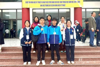 THPT C NGHĨA HƯNG GẶT HÁI THÀNH CÔNG TẠI CUỘC THI KHOA HỌC KỸ THUẬT VÀ NGÀY HỘI STEM CẤP TỈNH NĂM HỌC 2025 – 2026