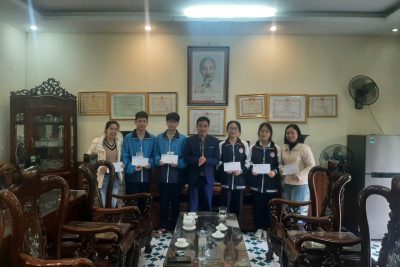 LỄ XUẤT QUÂN ĐOÀN HỌC SINH THAM DỰ NGÀY HỘI STEM VÀ CUỘC THI KHOA HỌC KỸ THUẬT CẤP TỈNH DÀNH CHO HỌC SINH TRUNG HỌC NĂM HỌC 2025 – 2026