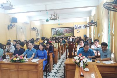 ĐẠI HỘI CÔNG ĐOÀN TRƯỜNG THPT C NGHĨA HƯNG NHIỆM KỲ 2023-2028