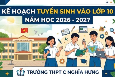Kế hoạch tuyển sinh vào lớp 10 năm học 2026 – 2027