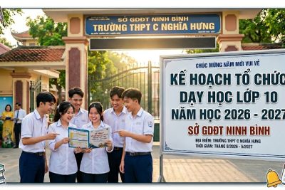 Kế hoạch tổ chức dạy học lớp 10 năm học 2026 – 2027