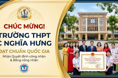 Quyết định công nhận và cấp Bằng công nhận trường học đạt chuẩn quốc gia