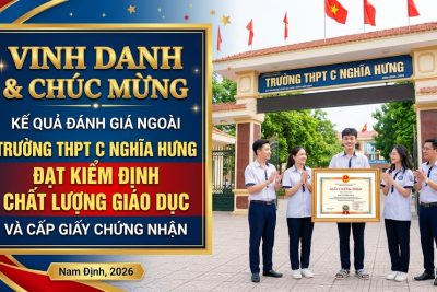 Quyết định công nhận kết quả đánh giá ngoài và cấp giấy chứng nhận trường đạt kiểm định chất lượng giáo dục