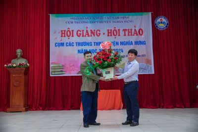 SINH HOẠT CHUYÊN MÔN CỤM CÁC TRƯỜNG THPT HUYỆN NGHĨA HƯNG NĂM HỌC 2023 – 2024