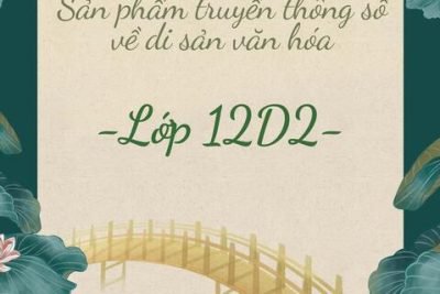 CUỘC THI THIẾT KẾ GIỚI THIỆU TRUYỀN THÔNG SỐ VỀ DI SẢN VĂN HOÁ ĐỊA PHƯƠNG