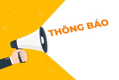 Thông báo lịch tập trung cán bộ, giáo viên và học sinh