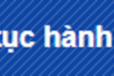 Quy trình giải quyết thủ tục hành chính